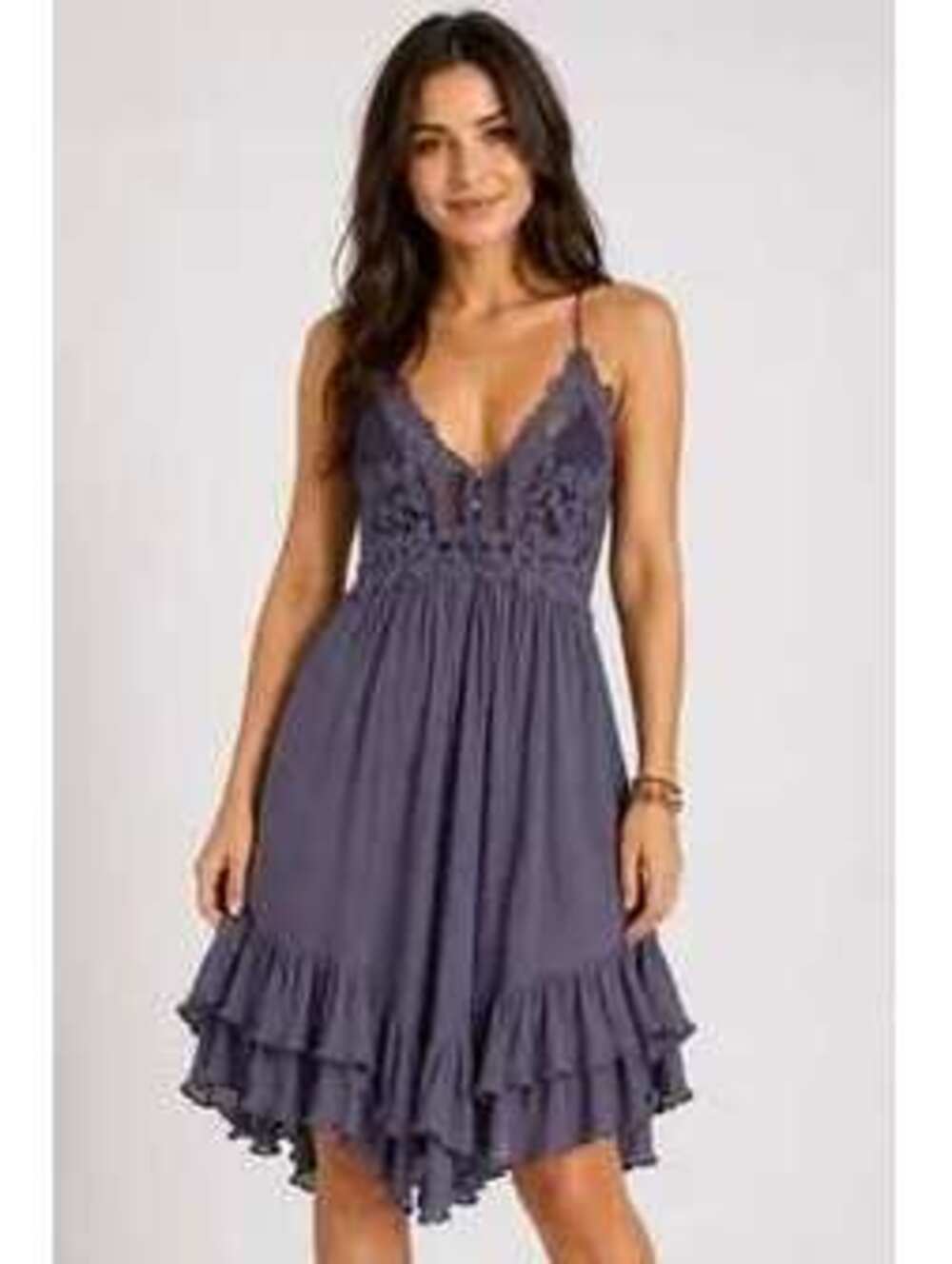 Free People adella purple dress Size S/P